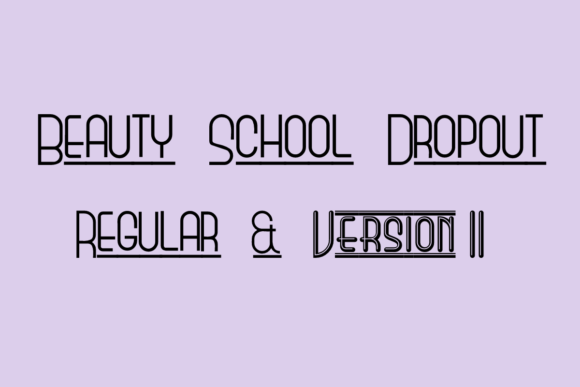 Beauty School Dropout Font: The Perfect Branding Upgrade?