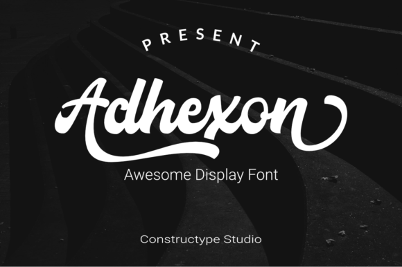 Bringing Your Creations to Life with the Adhexon Display Font