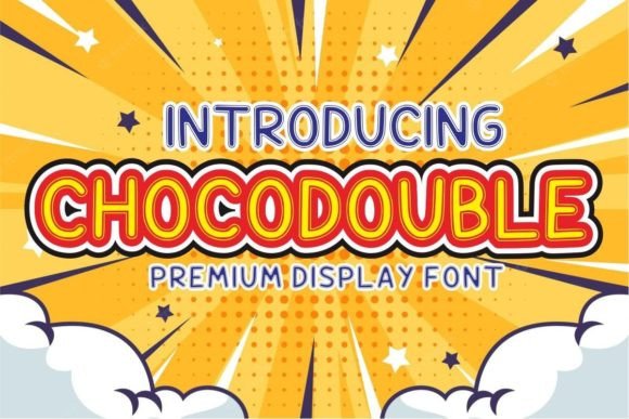 Chocodouble: A Playful Font for Editorial Mood