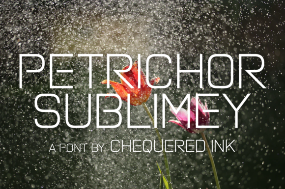 Crafting a Modern Aesthetic with the Petrichor Sublimey Font