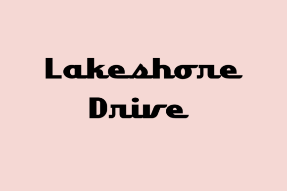 How Lakeshore Drive Font Adds Professionalism to Your Brand Identity