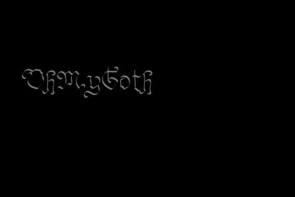 Oh My Goth: A Unique Font for Distinctive Digital Branding