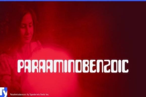 Paraaminobenzoic: A Retro-Tech Font for Modern Marketing