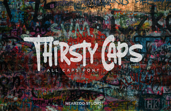 Thirsty Caps: A Designer’s Take on This Urban Casual Font