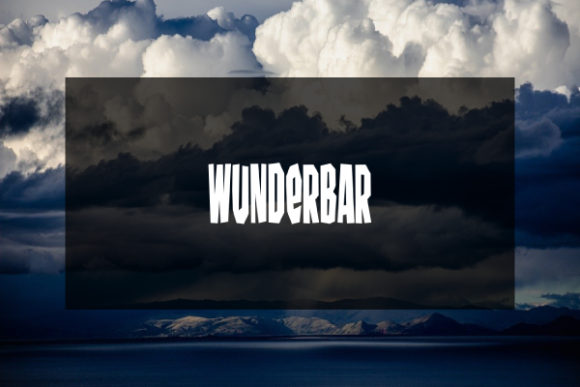Wunderbar: The Beautiful Display Font for Editorial Moments